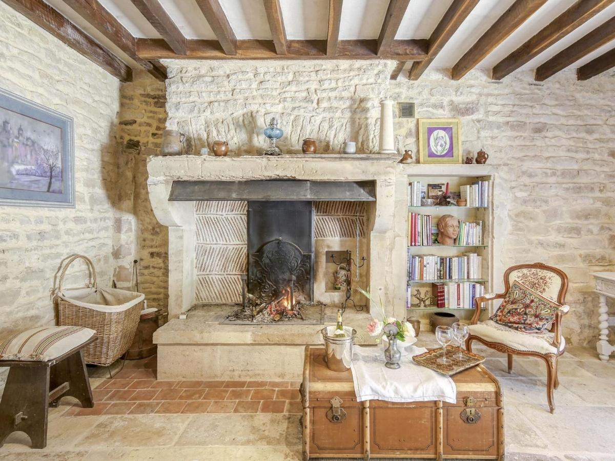 Ferienhaus Burgundian In With Fireplace *
